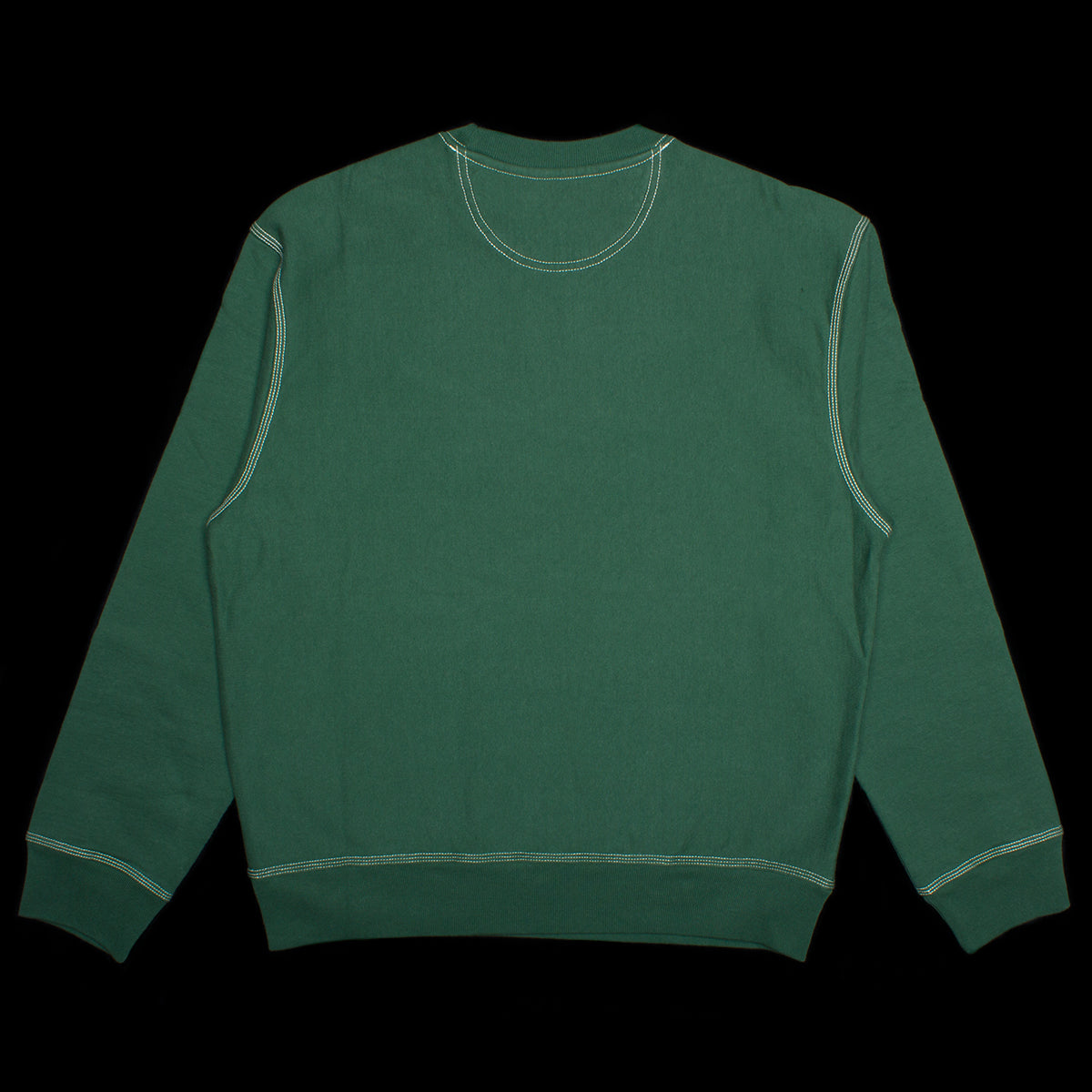Contrast Stitch Label Crew