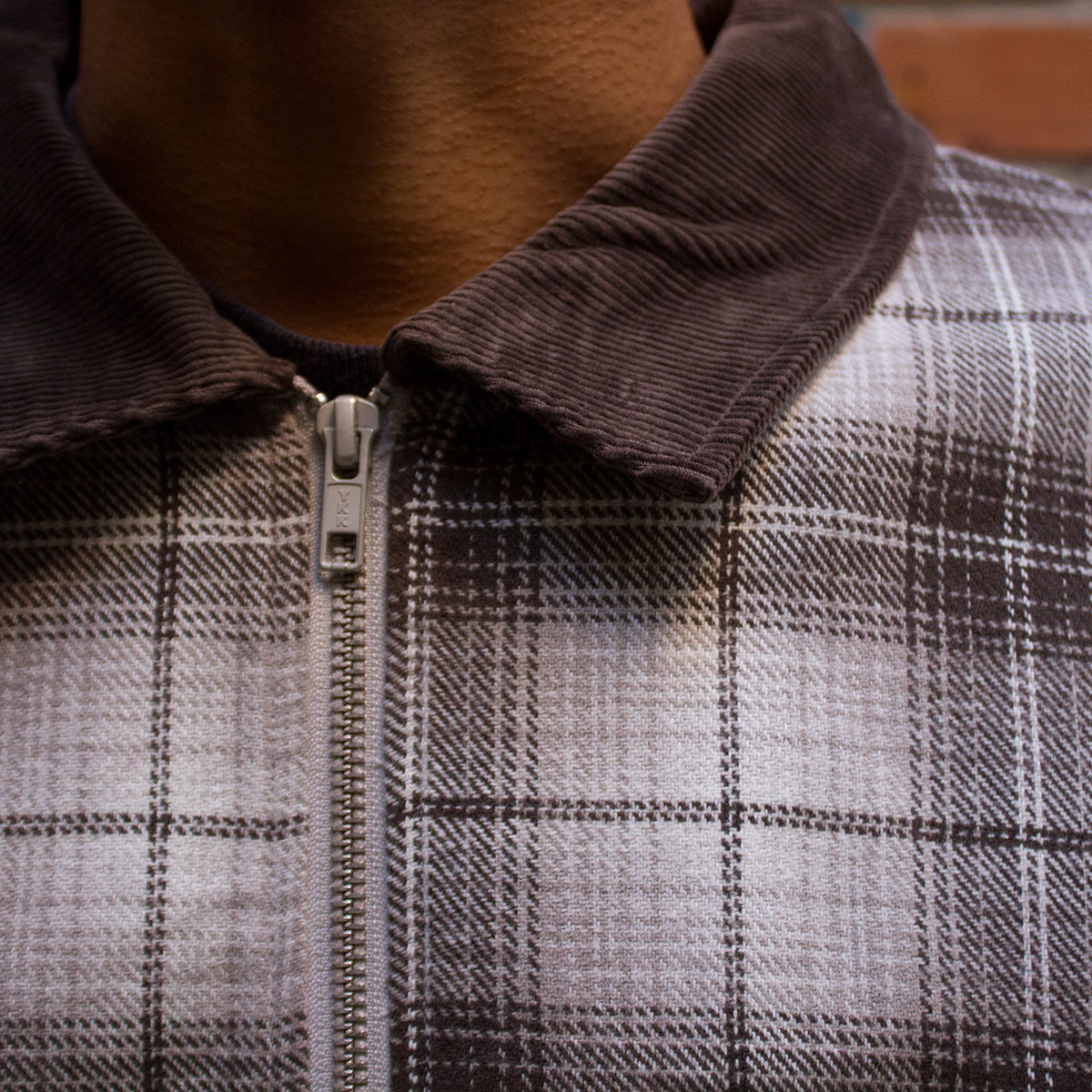 Frank Plaid Zip L/S Shirt