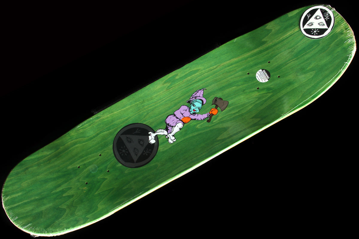 Divorced Jim on Moontrimmer 2.0 Deck - 8.5 - Green
