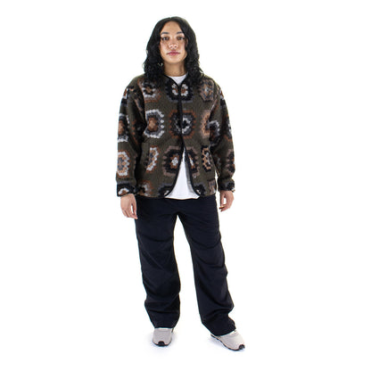 Women's Wool Jacquard Cardigan