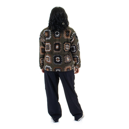 Women's Wool Jacquard Cardigan