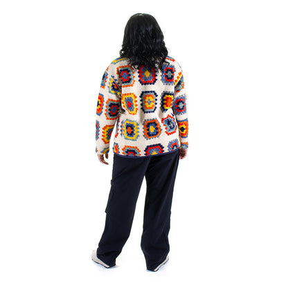 Women's Wool Jacquard Cardigan