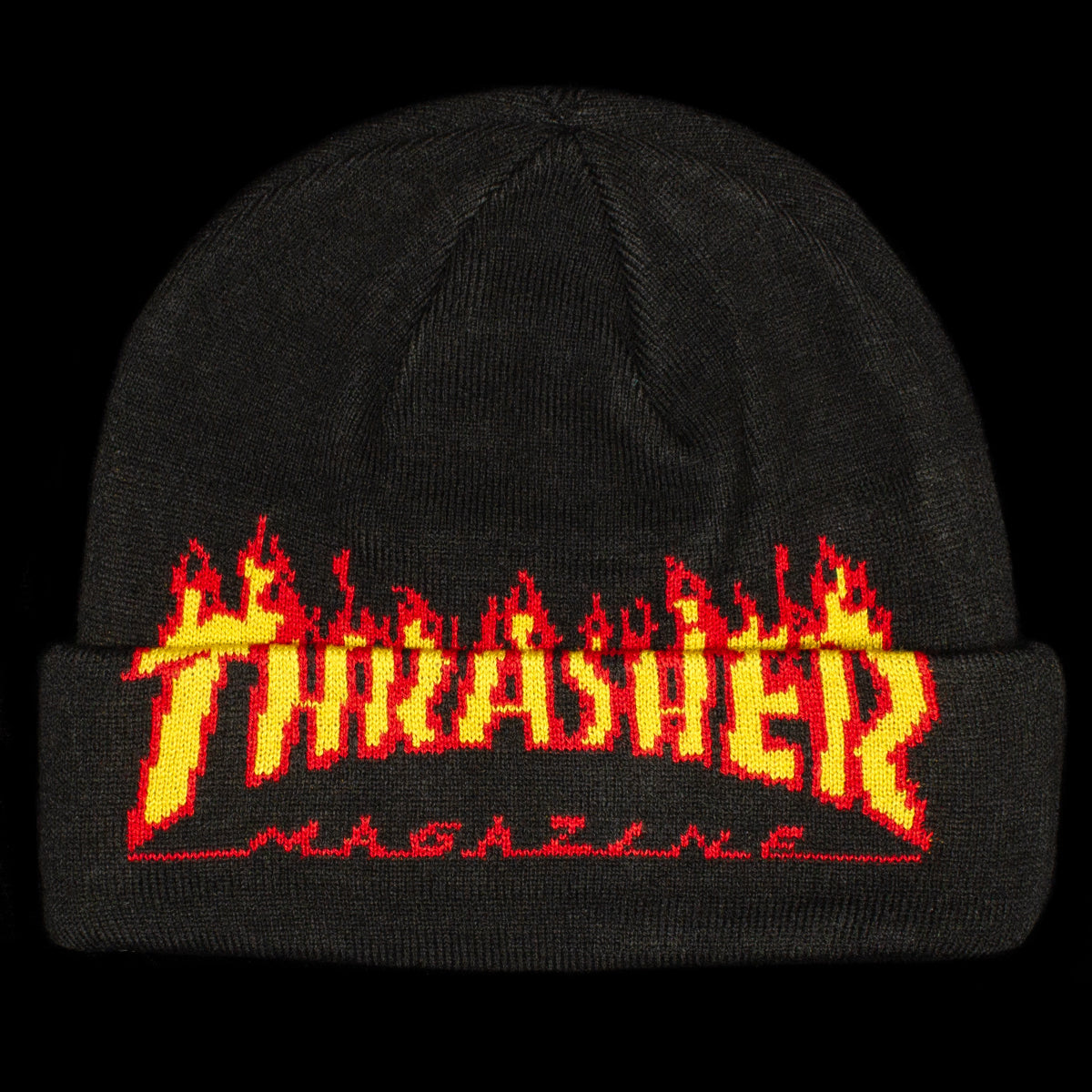 Flame Fold Beanie