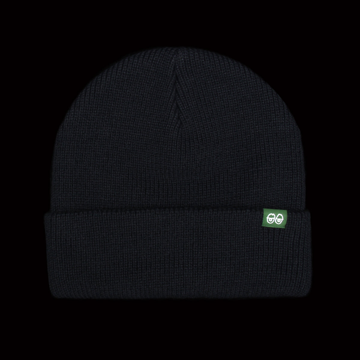 Eyes Clip Cuff Beanie
