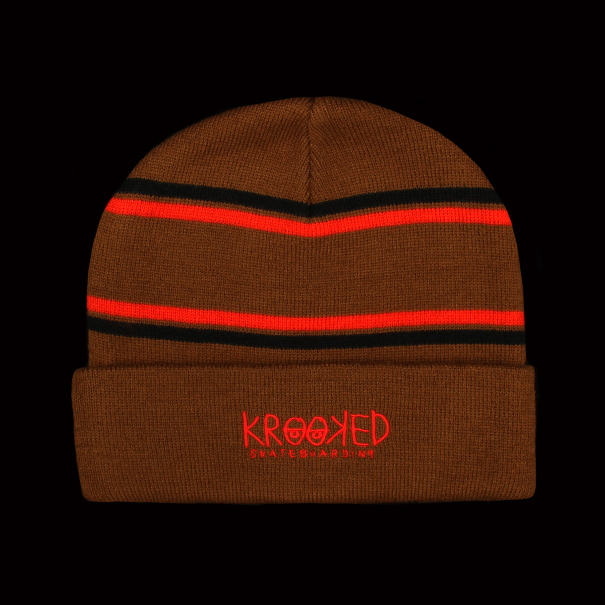Krooked Eyes Cuff Beanie