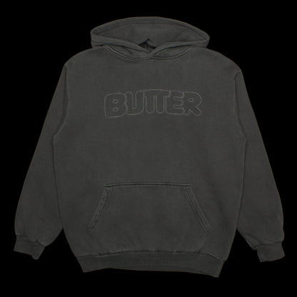 Distressed Dye Pullover Hood