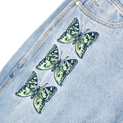 Butterfly Denim Jeans