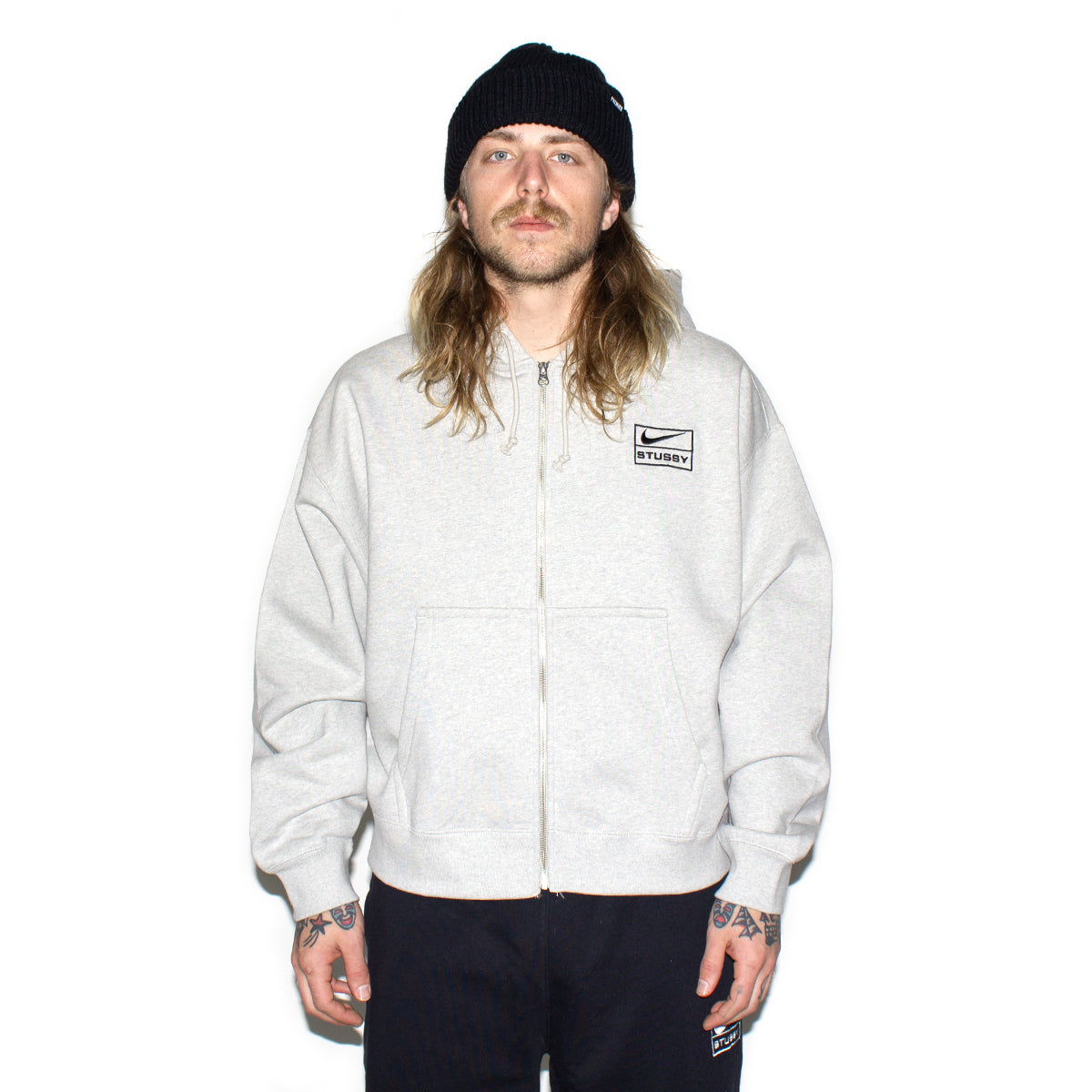 Nike x Stussy - Full-Zip Fleece Hoodie