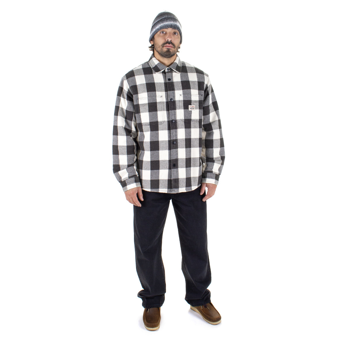 Sherpa Lined Buffalo Plaid Shirt