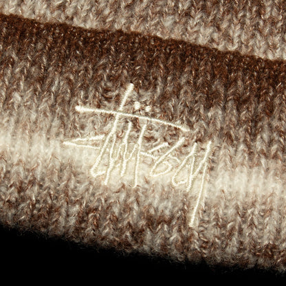 Cuff Beanie Knit Stripe