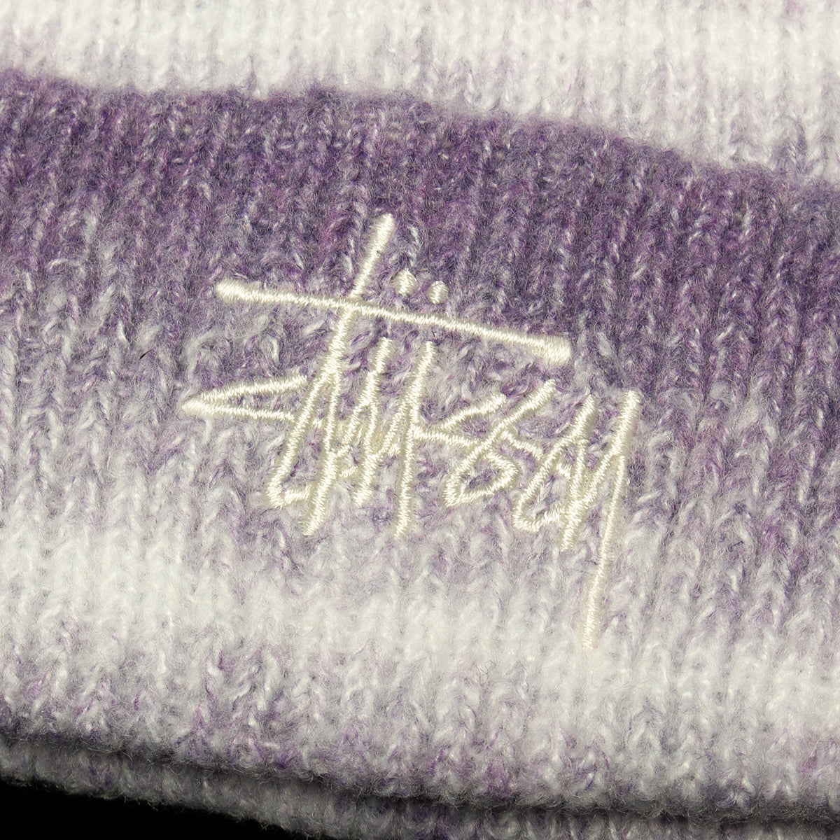 Cuff Beanie Knit Stripe