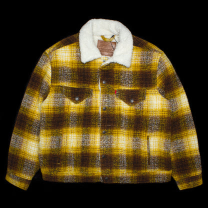Vintage Fit Sherpa Trucker Jacket
