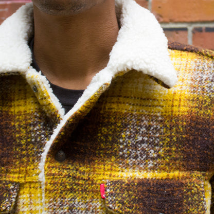 Vintage Fit Sherpa Trucker Jacket