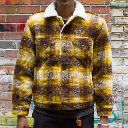 Vintage Fit Sherpa Trucker Jacket