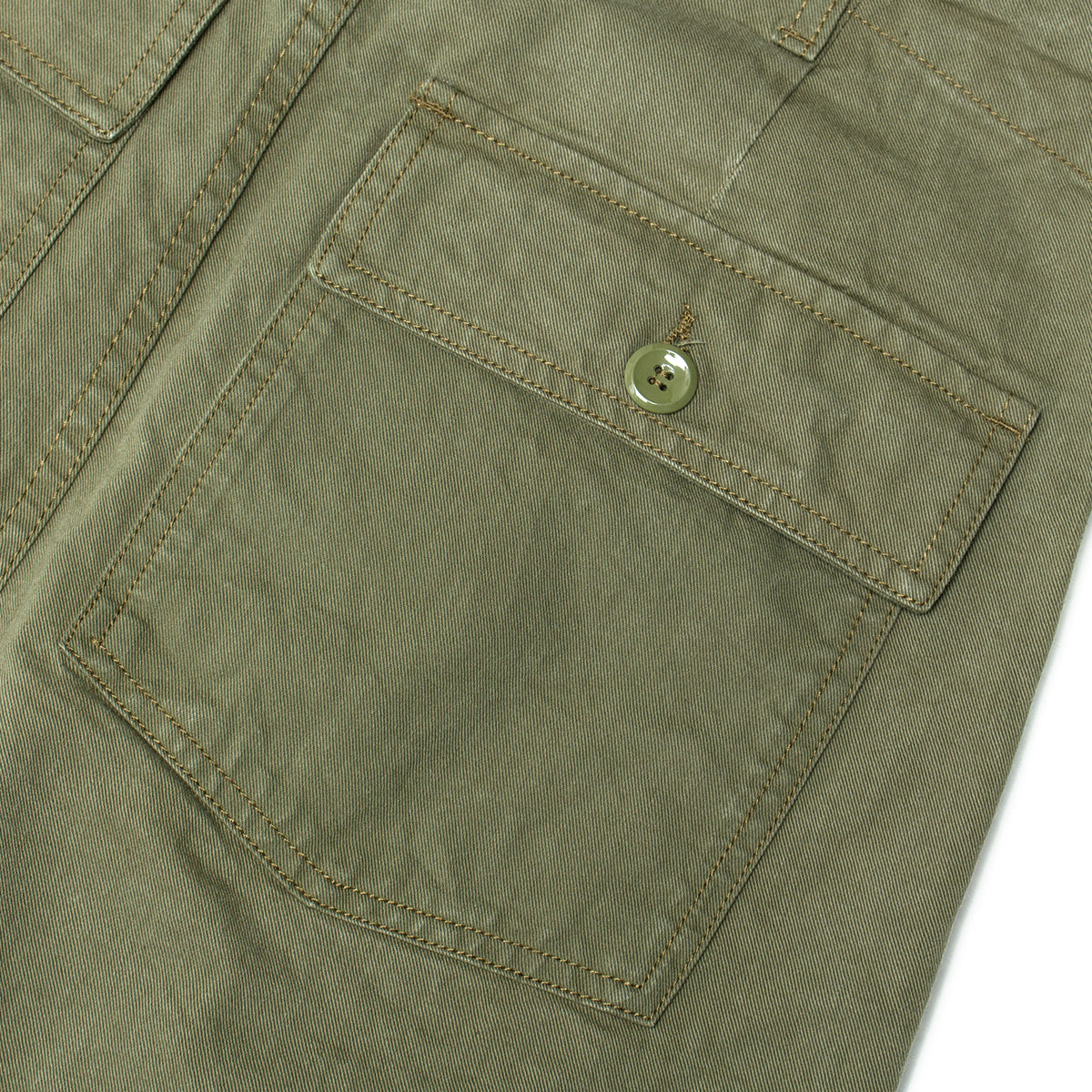 Pleated Fatigue Pants