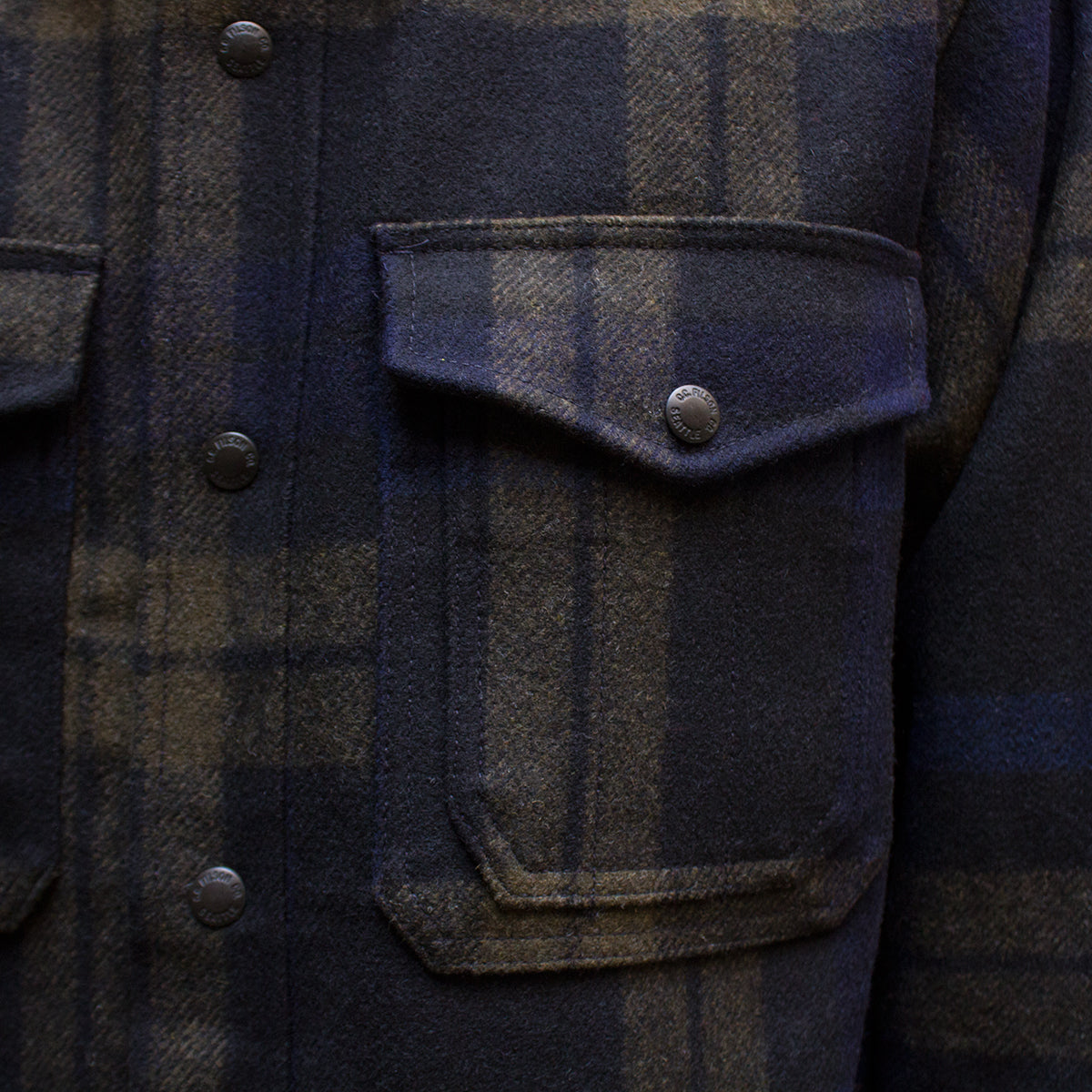 Lined Mackinaw Wool Jac-Shirt