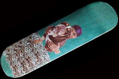 TJ Snickers Teal Deck - 8.25