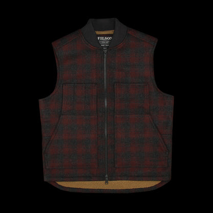 Lined Mackinaw Wool Work Vest