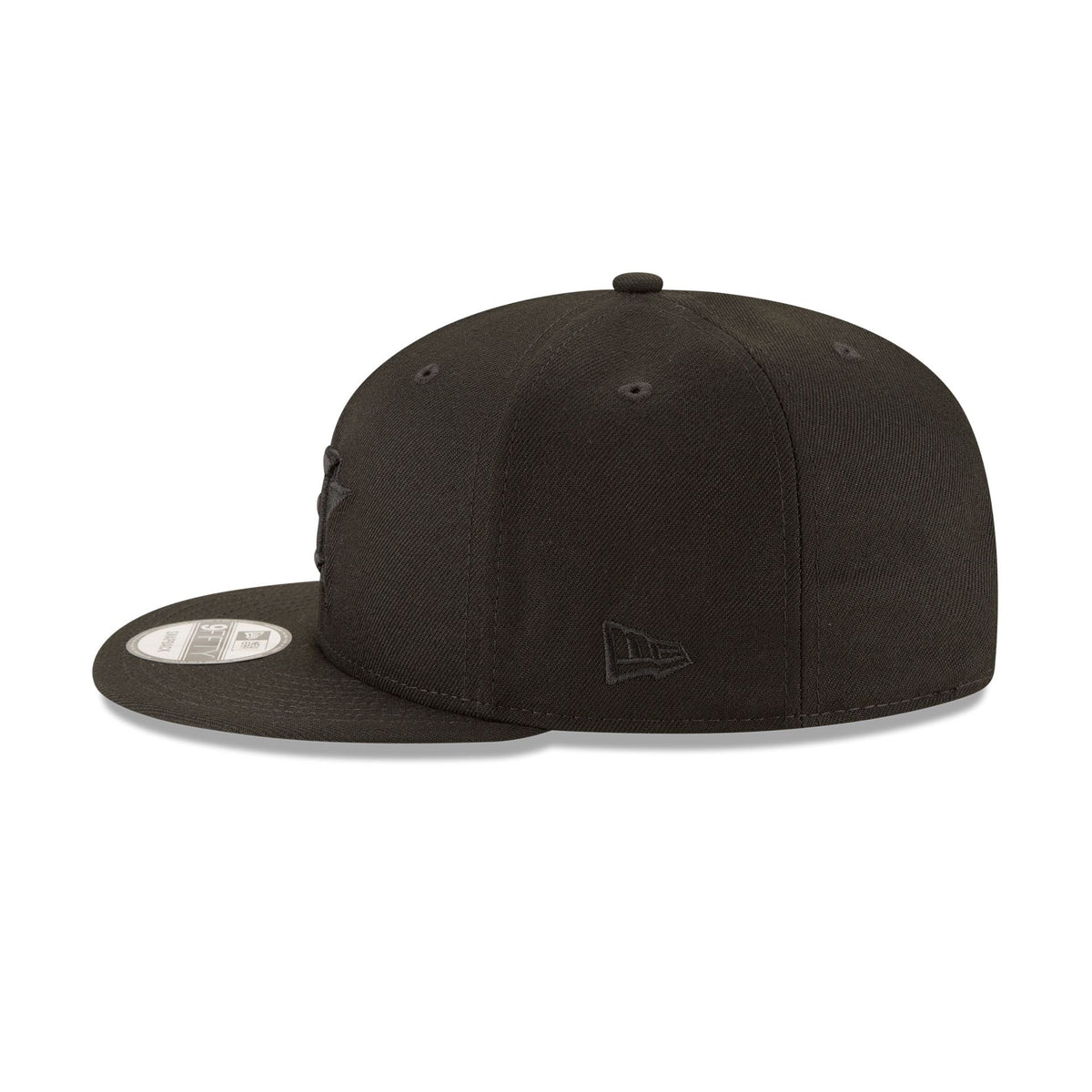 Houston Astros Basic All Black 9FIFTY Snapback Hat