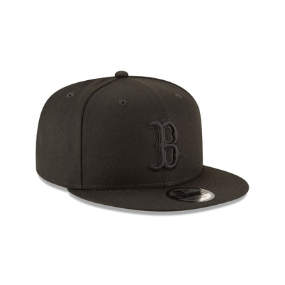 Boston Red Sox Basic All Black 9FIFTY Snapback Hat