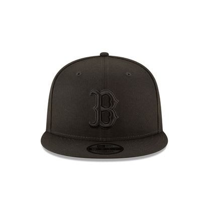 Boston Red Sox Basic All Black 9FIFTY Snapback Hat