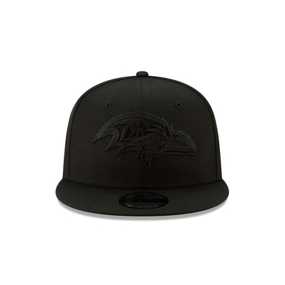 Baltimore Ravens Basic Black On Black 9FIFTY Snapback Hat