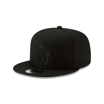Arizona Cardinals Black on Black 9FIFTY Snapback Hat