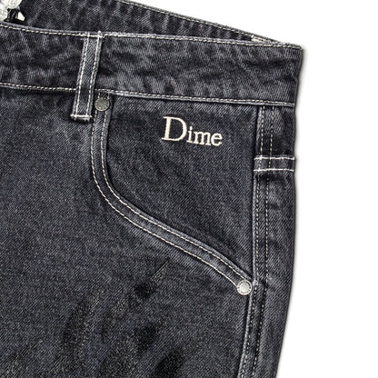 Flamepuzz Relaxed Denim Pant