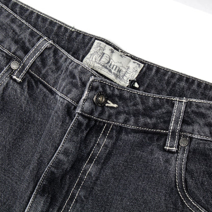 Flamepuzz Relaxed Denim Pant