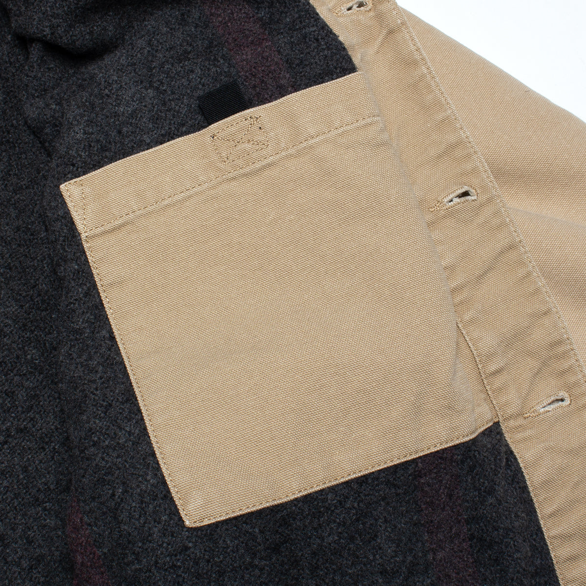 Dayton Trucker Jacket - Stone Canvas