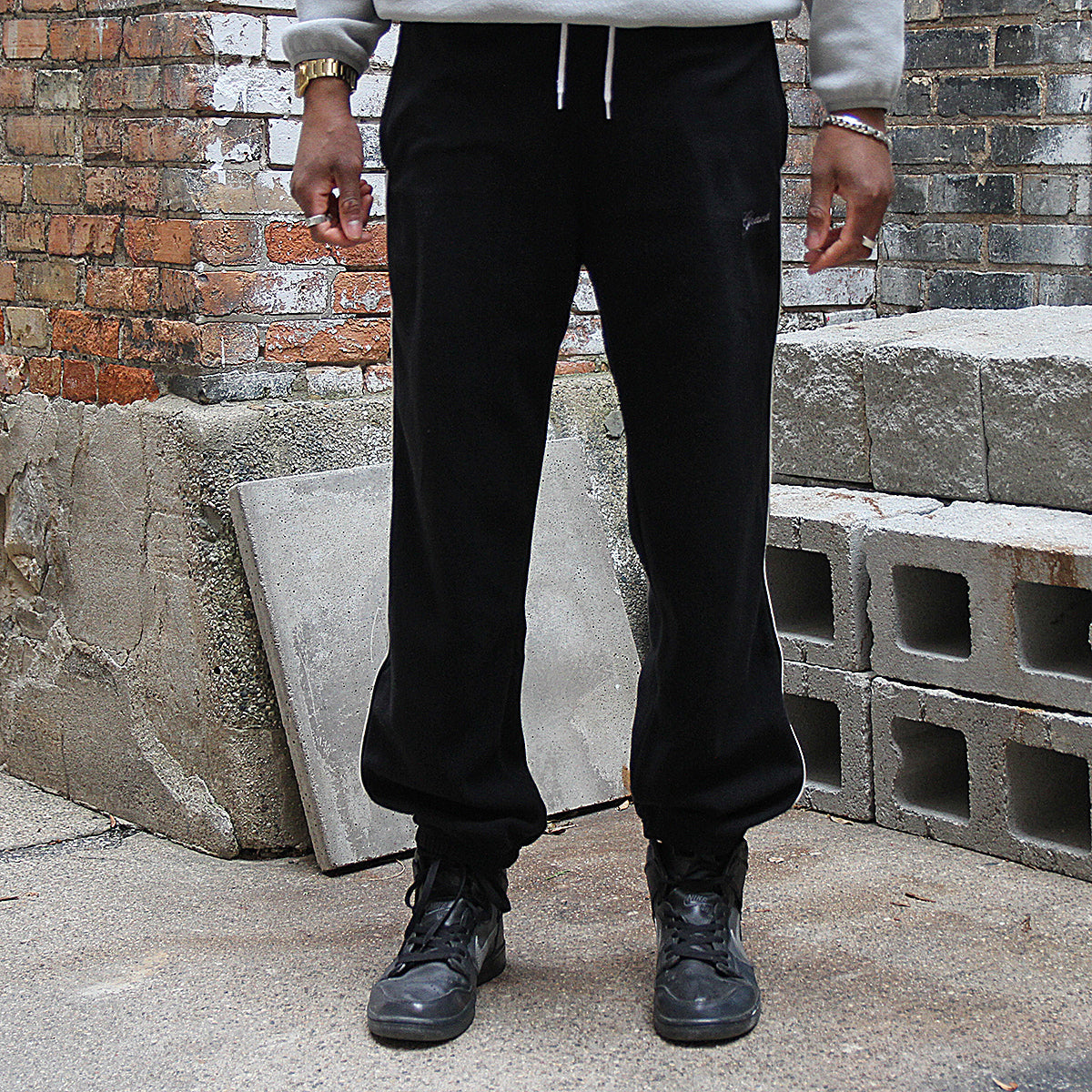 Fleece Pant With Nylon