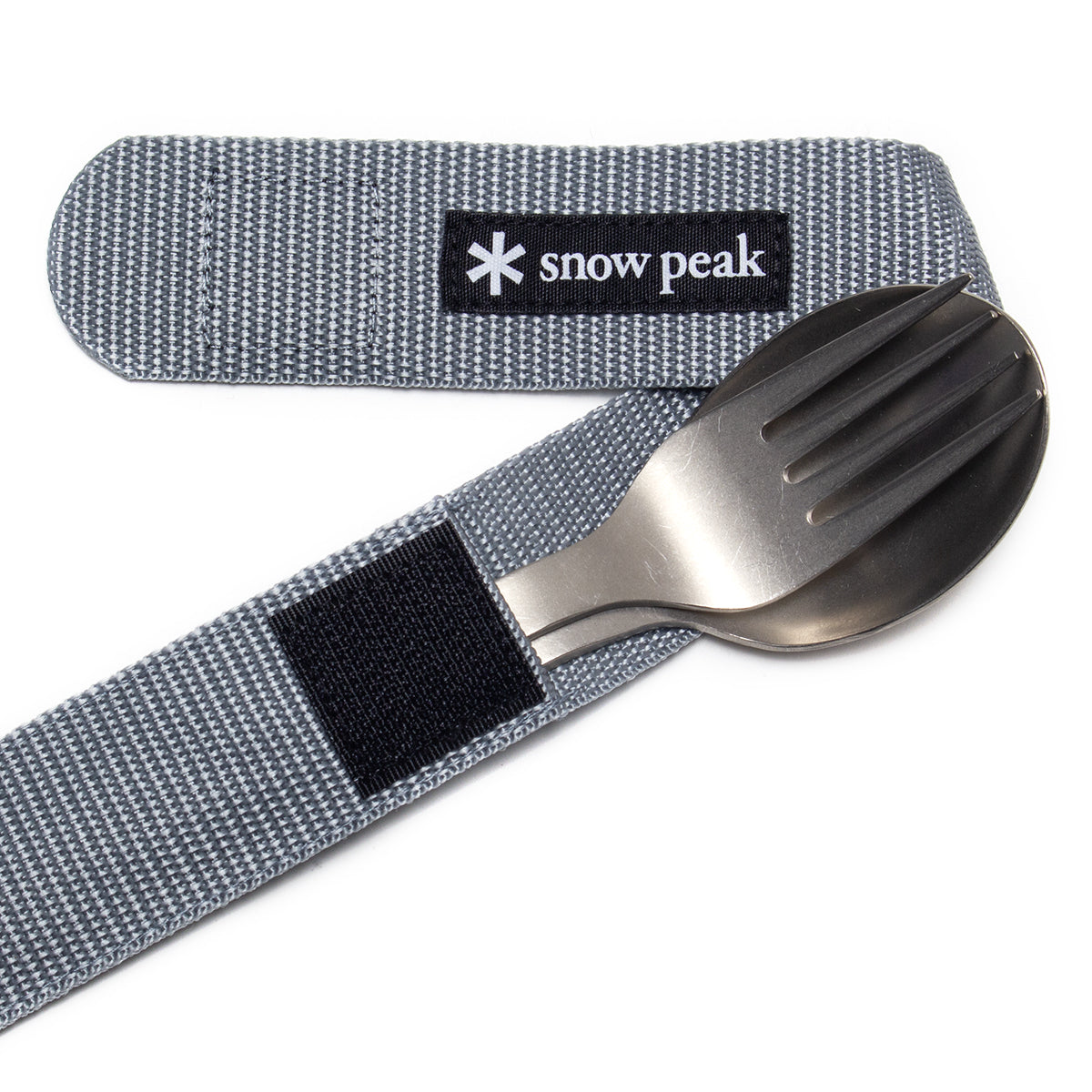 Titanium Fork & Spoon Set - Silver Case