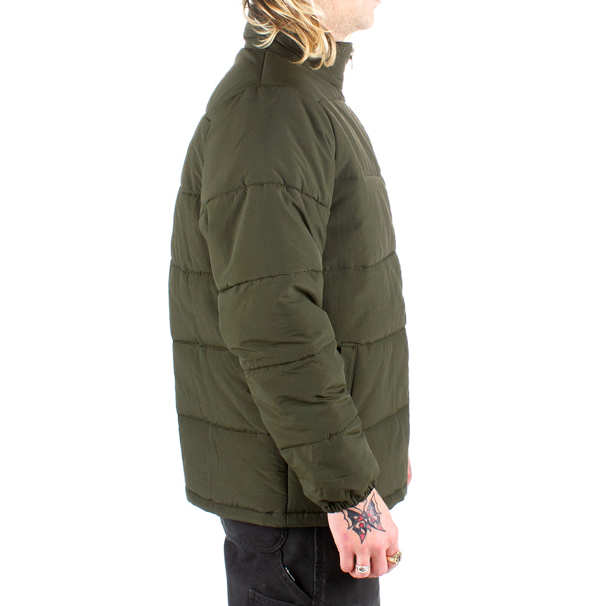 Basic Eagle Quilted Jacket
