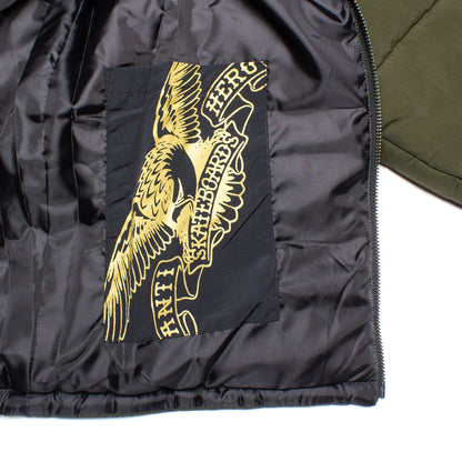 Basic Eagle Quilted Jacket