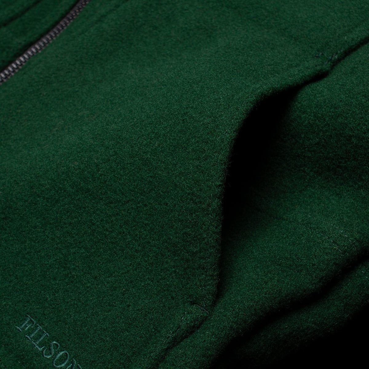 Lined Mackinaw Wool Work Vest