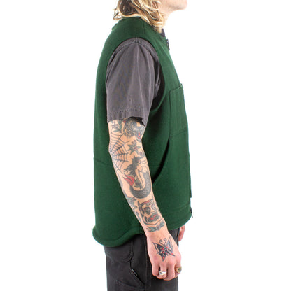 Lined Mackinaw Wool Work Vest