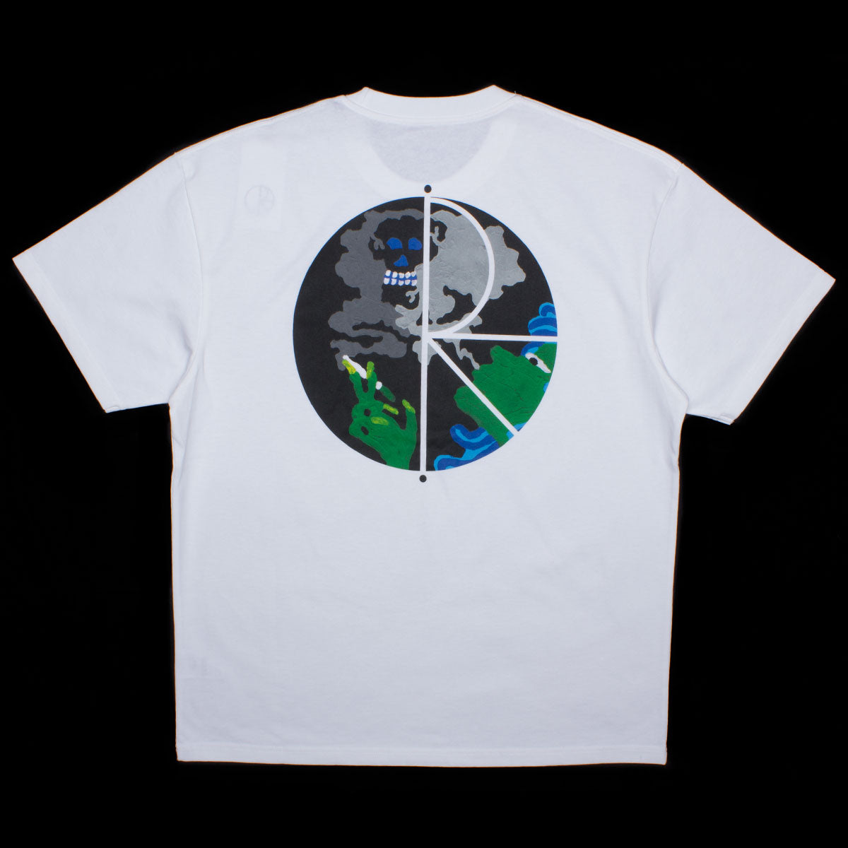 Smoking Lady Fill Logo T-Shirt