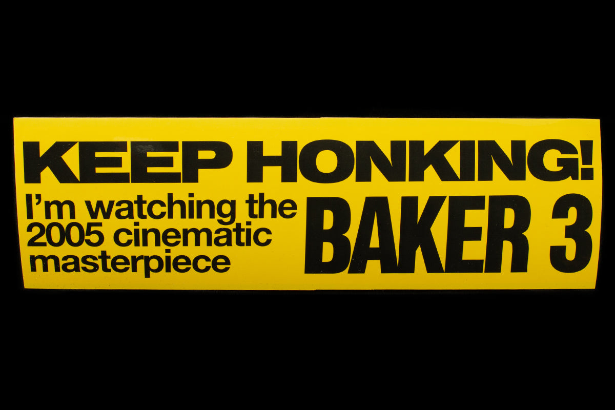 Baker Bumper Sticker