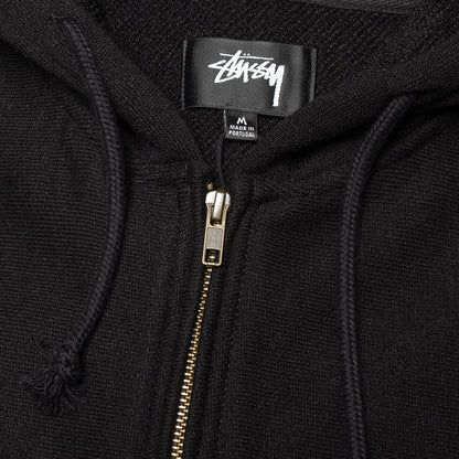 Brass Zip Knit Hood