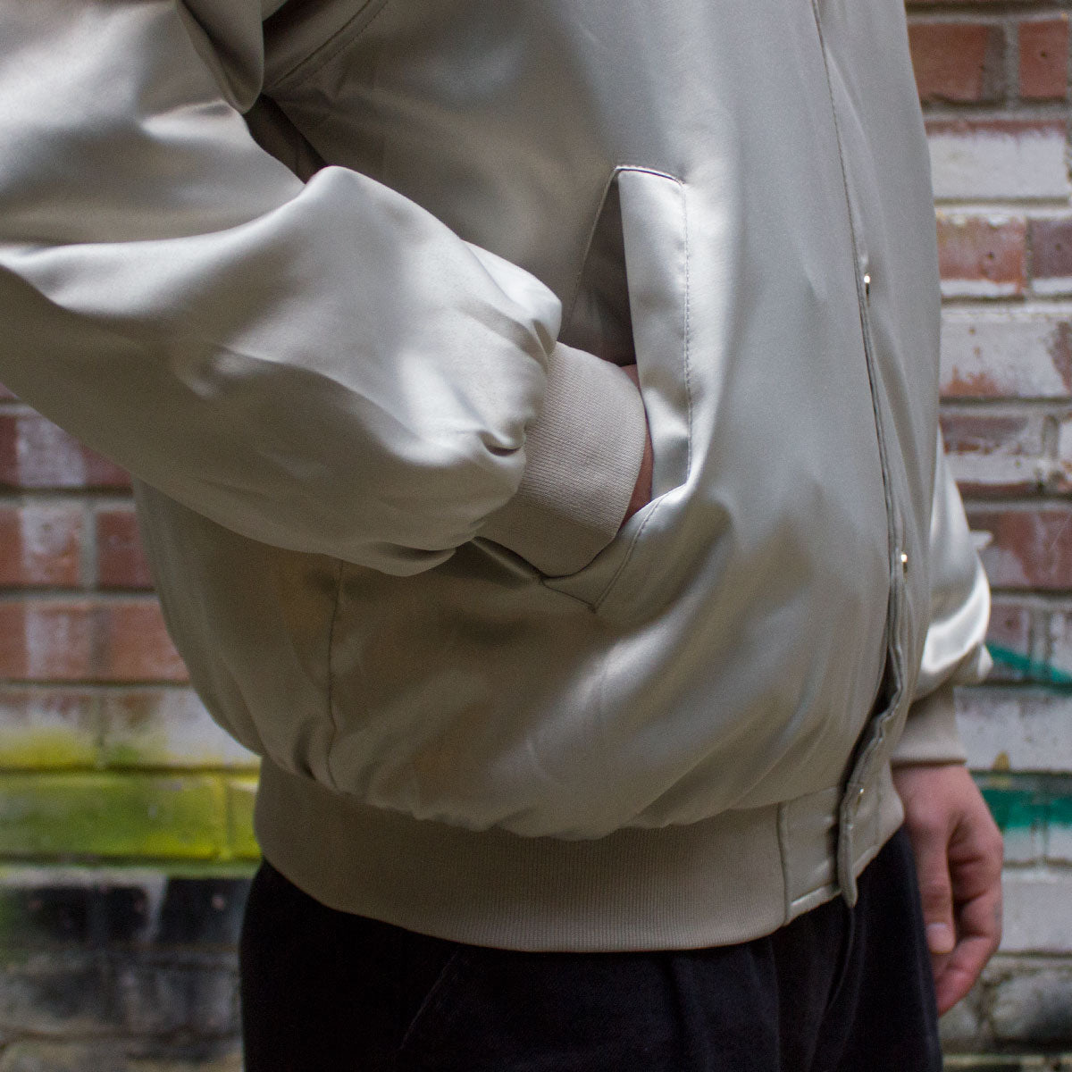Angel Burn Baseball Jacket