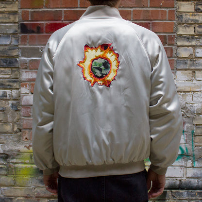 Angel Burn Baseball Jacket