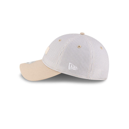 New Era Cap Houndstooth Beige 9TWENTY Adjustable Hat