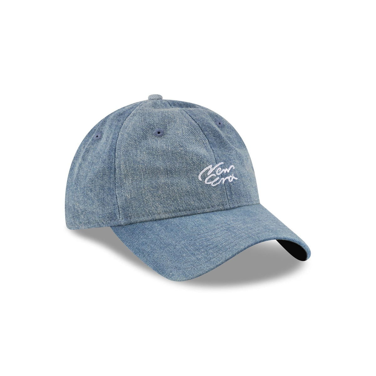 New Era Cap Handwritten Light Denim 9TWENTY Adjustable Hat
