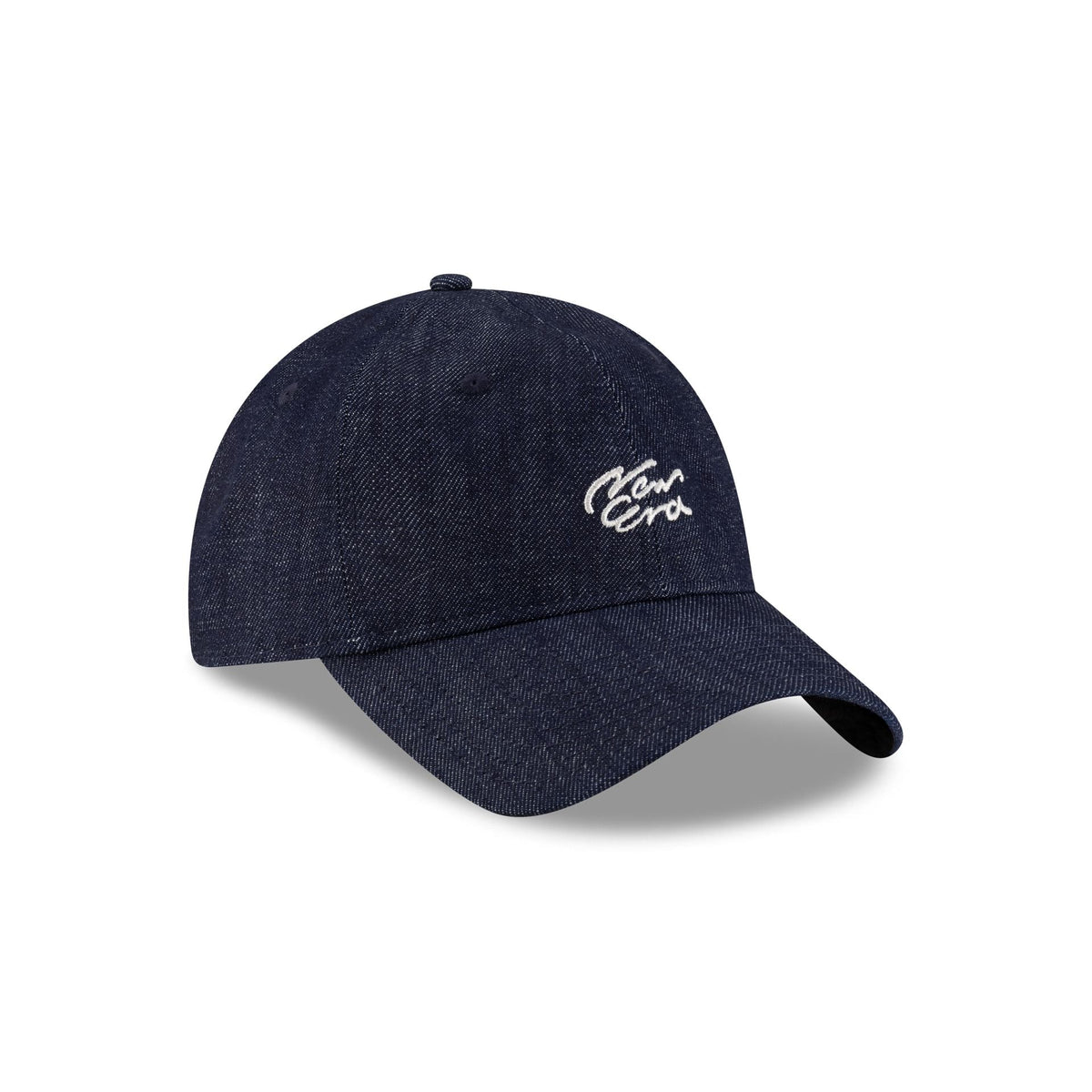New Era Cap Handwritten Indigo Denim 9TWENTY Adjustable Hat