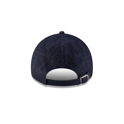 New Era Cap Handwritten Indigo Denim 9TWENTY Adjustable Hat