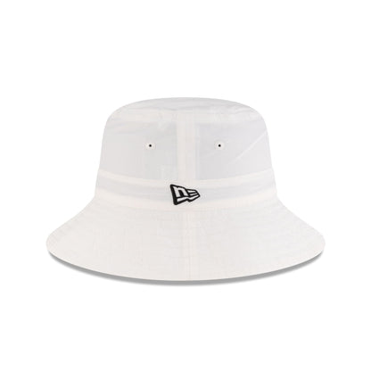 New Era Cap Packable Ripstop White Bucket Hat