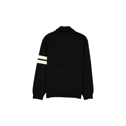 New Era Cap Black Shawl Sweater