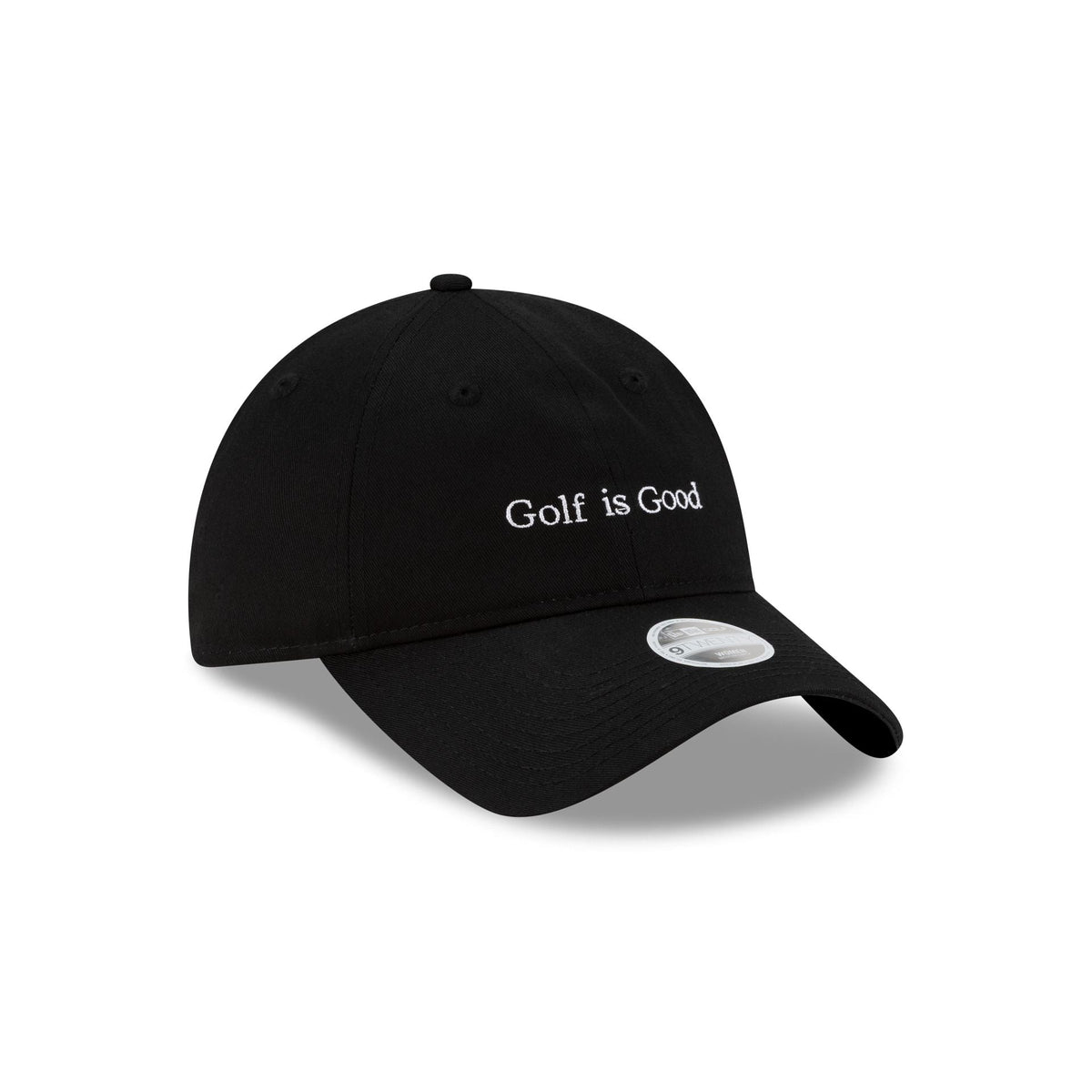 New Era Cap Golf is Good Black Women's 9TWENTY Adjustable Hat