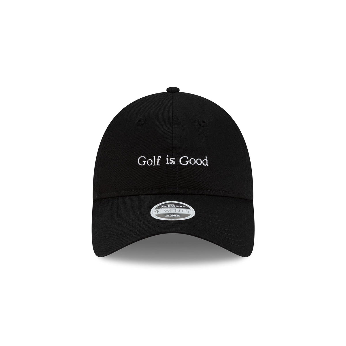 New Era Cap Golf is Good Black Women's 9TWENTY Adjustable Hat