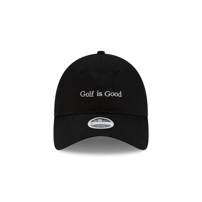 New Era Cap Golf is Good Black Women's 9TWENTY Adjustable Hat